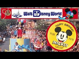 Image result for mickeys mouse 50th birthday celebration