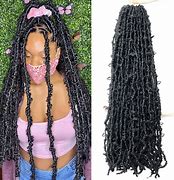 Image result for Distressed Faux Locs