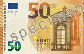 Image result for Billet De 50 Euros