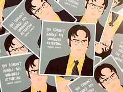 Image result for Dwight Schrute Sticker