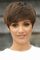 Image result for Dark Brown Pixie Haircuts