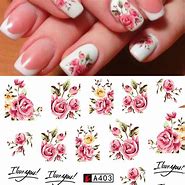 Image result for Nail Art Flower Stickers
