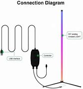 Image result for Bluetooth Smart App RGB Floor Corner Lamp
