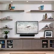 Image result for Floating Shelves Design for TV