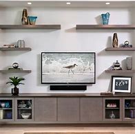 Image result for Living Room Storage around TV