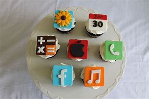 Image result for Apple iPhone Cupcakes