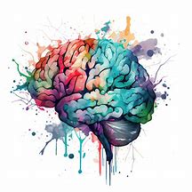 Image result for Watercolor Brain