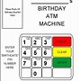 Image result for ATM Machine Birthday Card Template