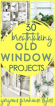 Image result for Craft Ideas with Old Windows