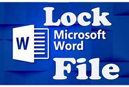 Image result for How to Unlock a Form in Word