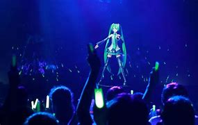 Image result for Hatsune Miku Hologram Concert