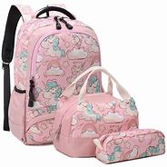 Image result for Girls School Backpacks and Lunch Bags