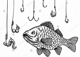 Image result for Cartoon Long String Hook Fishing