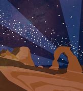 Image result for Milky Way Minimalist Illustration