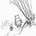 Image result for Black and White Winnie the Pooh Doing Art