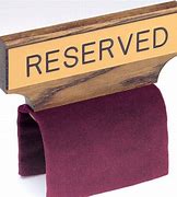 Image result for Church Pew Reserved Seating Signs