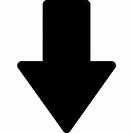 Image result for Arrow Going Down Icon
