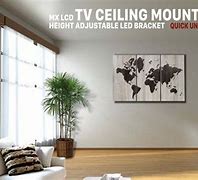 Image result for Ceiling TV Mounts for Flat Screens