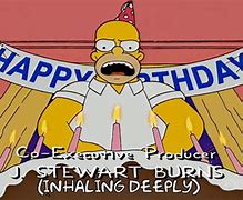 Image result for Homer Simpson Happy Birthday