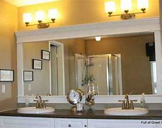 Image result for Large Framed Bathroom Mirrors