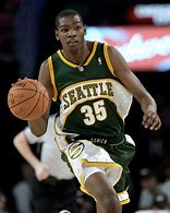 Image result for Kevin Durant Seattle SuperSonics Black Throwback Jersey