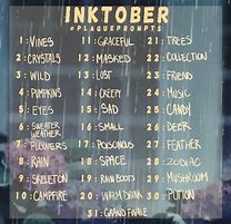 Image result for Inktober Prompts Characters