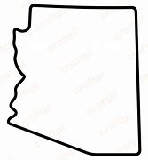 Image result for Arizona State Map SVG