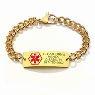 Image result for Personalized Medical Alert Bracelets