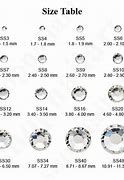 Image result for Rhinestone Size Chart mm