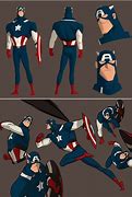 Image result for Captain America Animation 3D