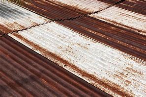 Image result for Rusted Corrugated Metal Roofing