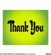 Image result for Green Gradient Thank You