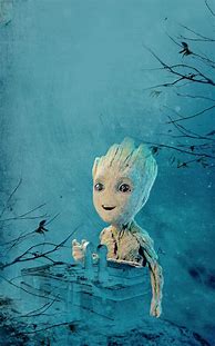Image result for Baby Groot Sketch