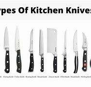 Image result for Basic Kitchen Knives