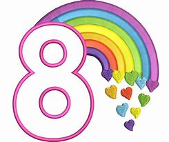 Image result for Birthday Number 8