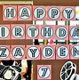 Image result for Printable Happy Birthday Banner Red