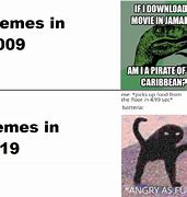 Image result for Memes in 2009 vs 2019