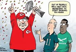 Image result for Super Bowl Cartoon