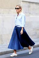 Image result for Girl Plaid Pleated Skirt