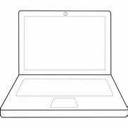 Image result for Laptop Outline Clip Art