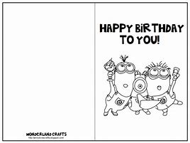 Image result for Minions Birthday Design