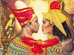 Image result for Isis and Osiris Art