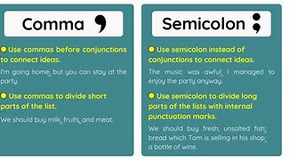 Image result for Can You Use a Semicolon Before And