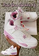 Image result for Jordan 4 Pink Oreo