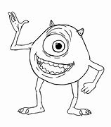 Image result for How to Draw Mike From Monsters Inc