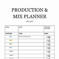 Image result for Music Production Checklist