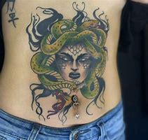 Image result for Medusa Stomach Tattoo