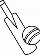 Image result for Bat Black and White Animated Cricket