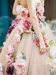 Image result for Floral Wedding Dresses