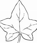 Image result for Apple Leaf Clip Art Black and White